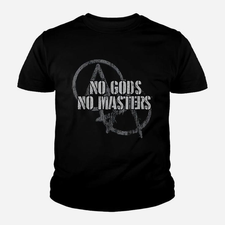 No Gods No Masters Mens Back Print T-shirt - Thegiftio
