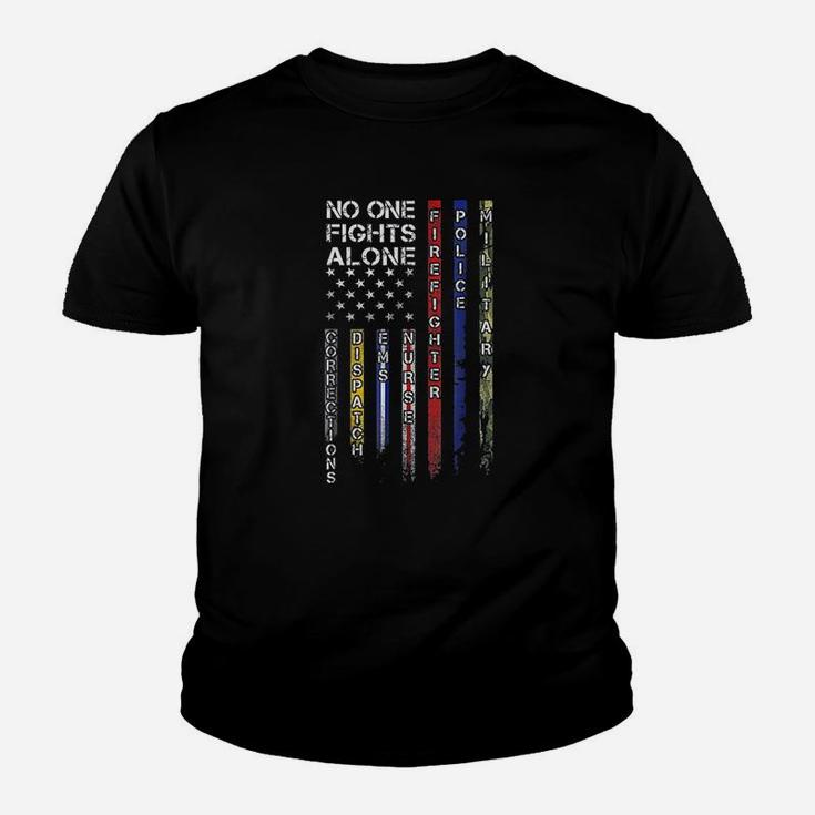 No One Fights Alone Proud Job Youth T-shirt