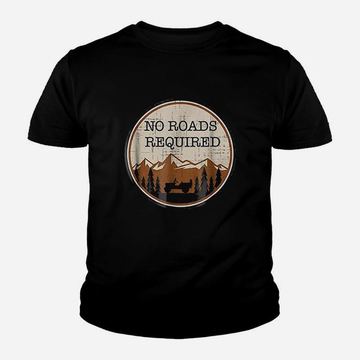 No Road Required Youth T-shirt