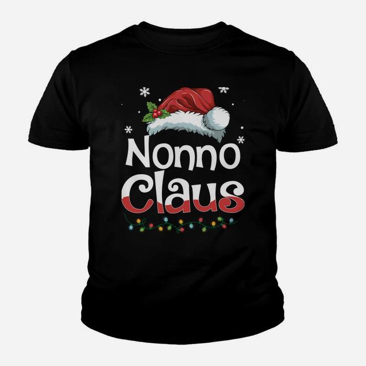 Nonno Claus Christmas Family Matching Pajama Funny Xmas Sweatshirt Youth T-shirt