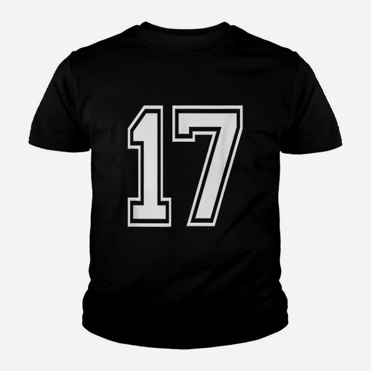 Number 17 Youth T-shirt