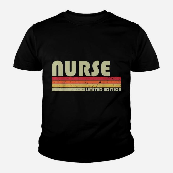Nurse Funny Job Title Profession Birthday Worker Idea Youth T-shirt