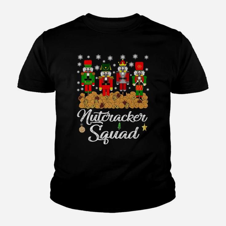 Nutcracker Squad Ballet Dance Matching Family Christmas Youth T-shirt