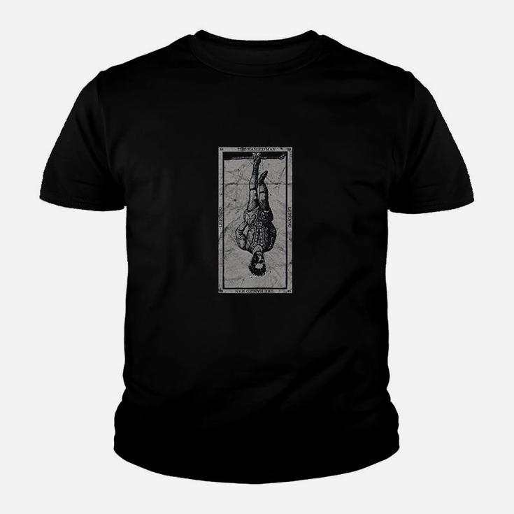 Occult The Hanged Man Tarot Card Vintage Youth T-shirt