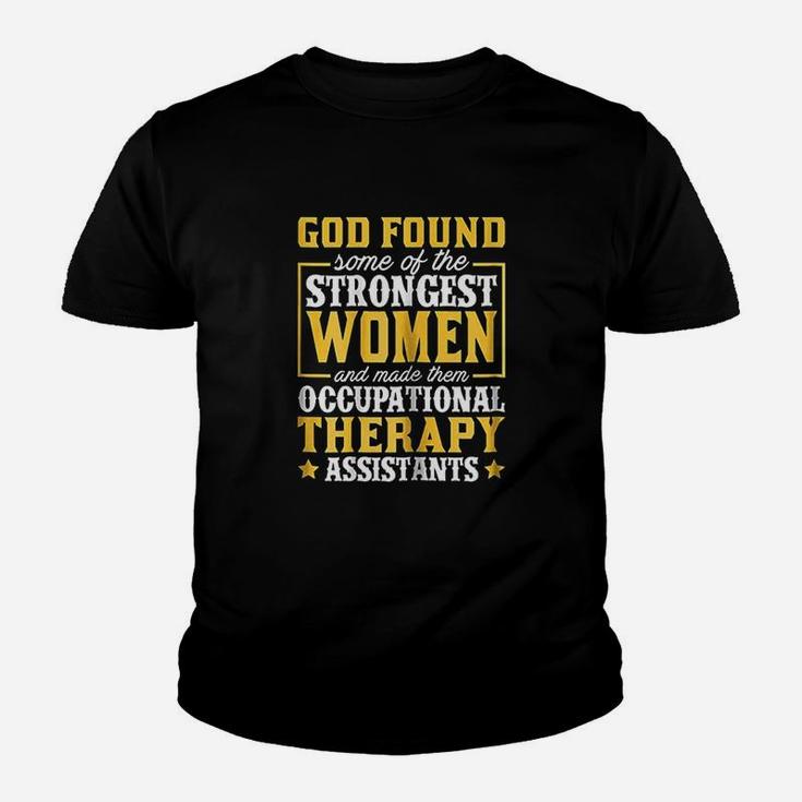 Occupational Therapy Assistant Strong Women Youth T-shirt