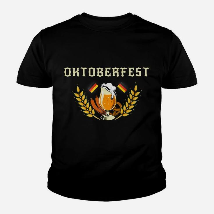 Oktoberfest German Flag Beer Festival Sausage Vintage Retro Sweatshirt Youth T-shirt