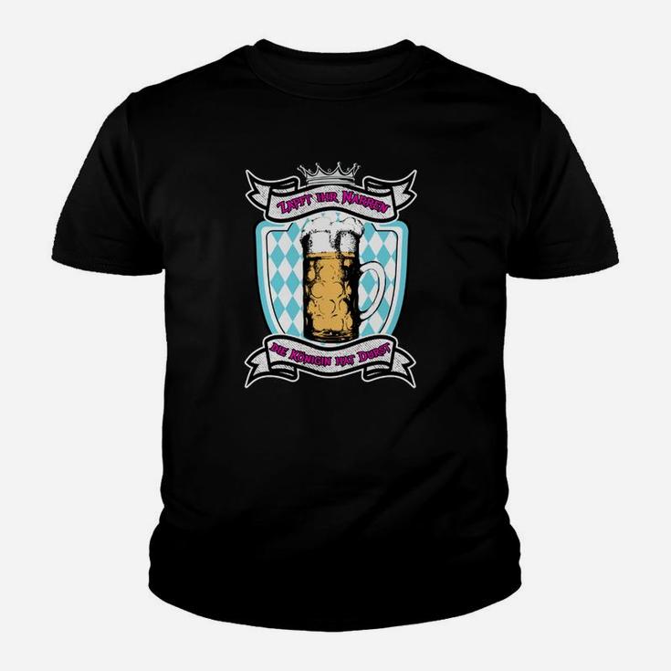 Oktoberfest Zapft Ihr Narren Königin Kinder T-Shirt