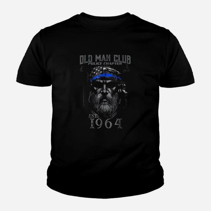 Old Man Club Police Chapter Established 1964 Youth T-shirt