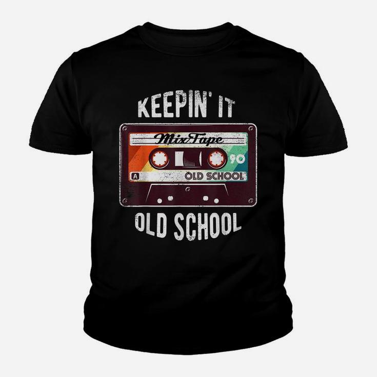 Old School Hip Hop 80S 90S Mixtape Graphic T Shirt Youth T-shirt