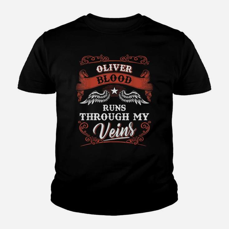 Oliver Blood Runs Through My Veins Shirt 1K2d Youth T-shirt