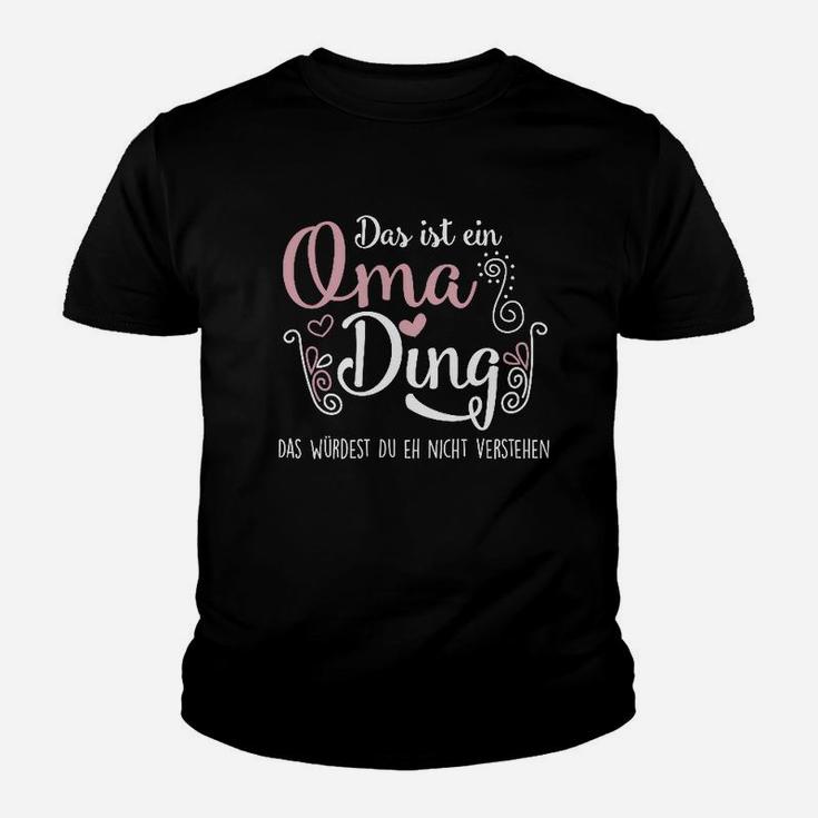 Oma-Ding Kinder Tshirt mit Aufdruck für Großmütter, Lustiges Motiv