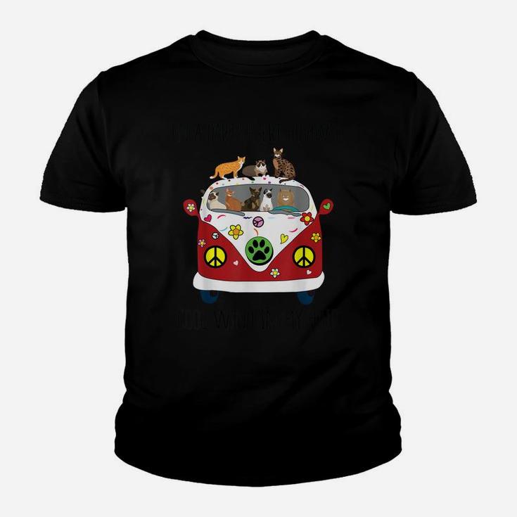 On A Dark Desert Highway Cat Feel Cool Wind In My Hair Youth T-shirt