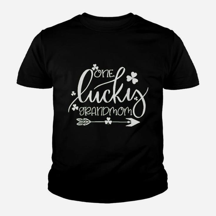 One Lucky Grandmom St Patricks Day Matching Gifts Youth T-shirt