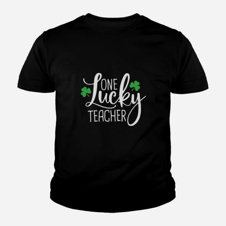 One Lucky Irish Teacher Youth T-shirt