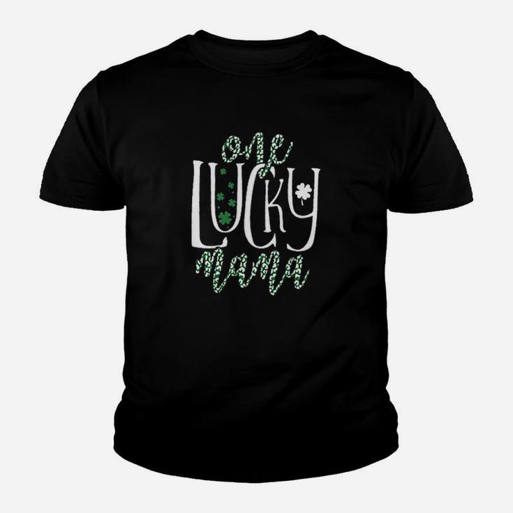 One Lucky Mama Clover Youth T-shirt