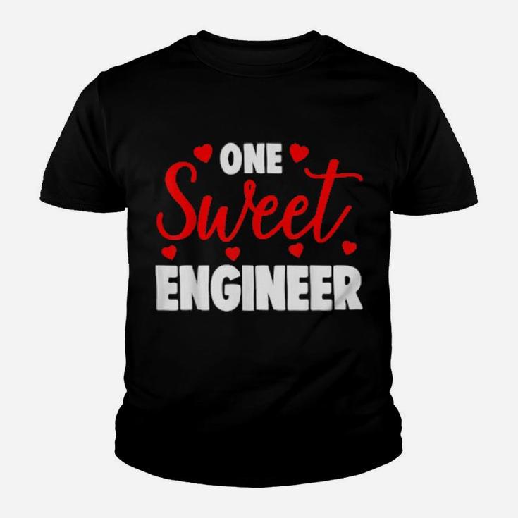 One Sweet Engineer Valentines Day Youth T-shirt