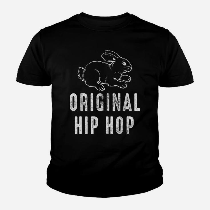 Original Hip Hop Bunny Easter Day Vintage Youth T-shirt