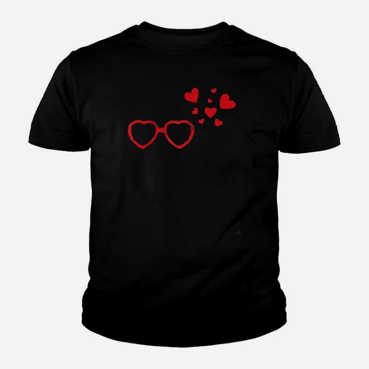 Owl Sunglasses Love Funny Cute Owls Valentine Gift Heart Raglan Baseball Tee Women Youth T-shirt