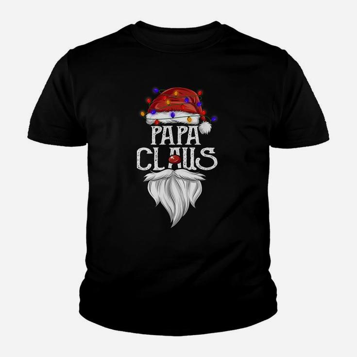 Papa Claus Shirt Christmas Pajama Family Matching Xmas Sweatshirt Youth T-shirt