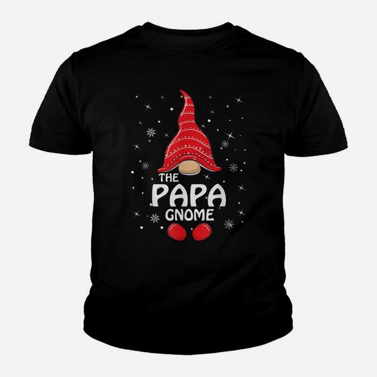 Papa Gnome Family Matching Christmas Funny Gift Pajama Youth T-shirt