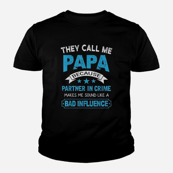 Papa Partner In Crime Youth T-shirt