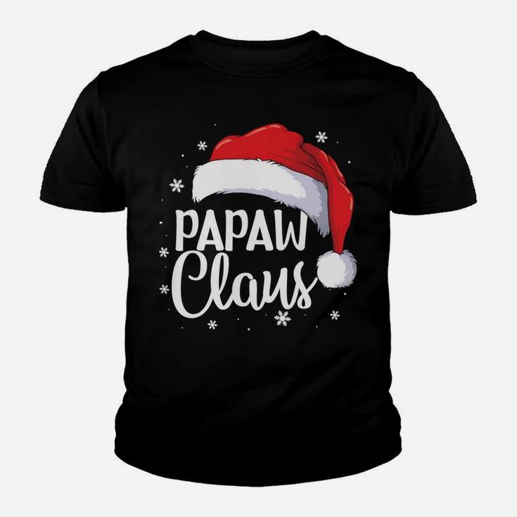 Papaw Claus Christmas Family Matching Pajama Santa Gift Sweatshirt Youth T-shirt