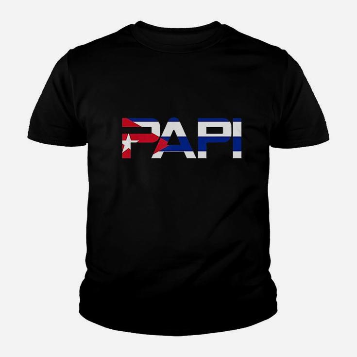 Papi Cuban Flag Youth T-shirt