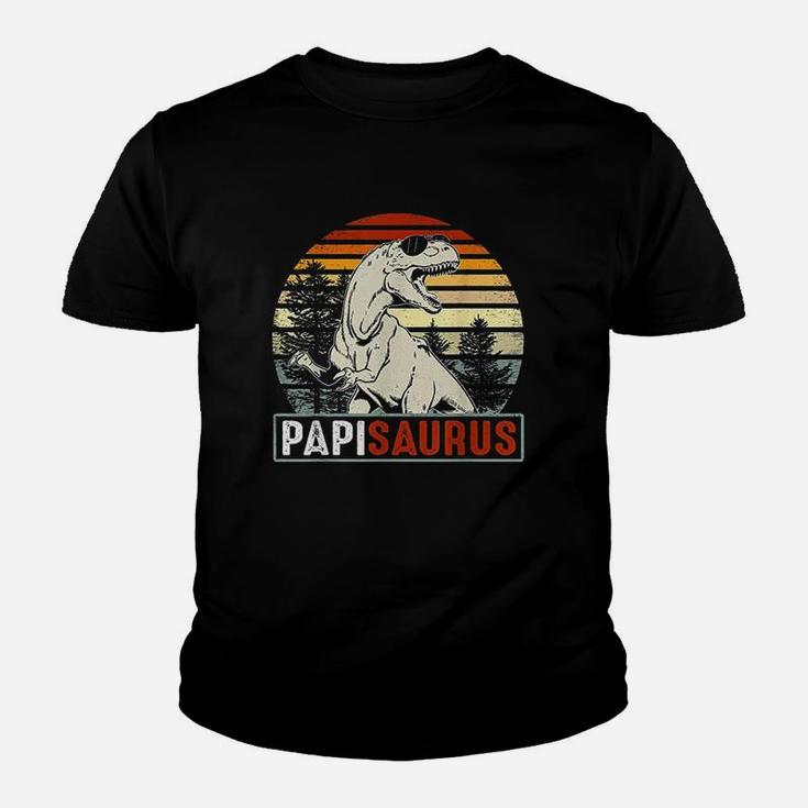Papisaurus Papi Saurus Dinosaur Vintage Youth T-shirt