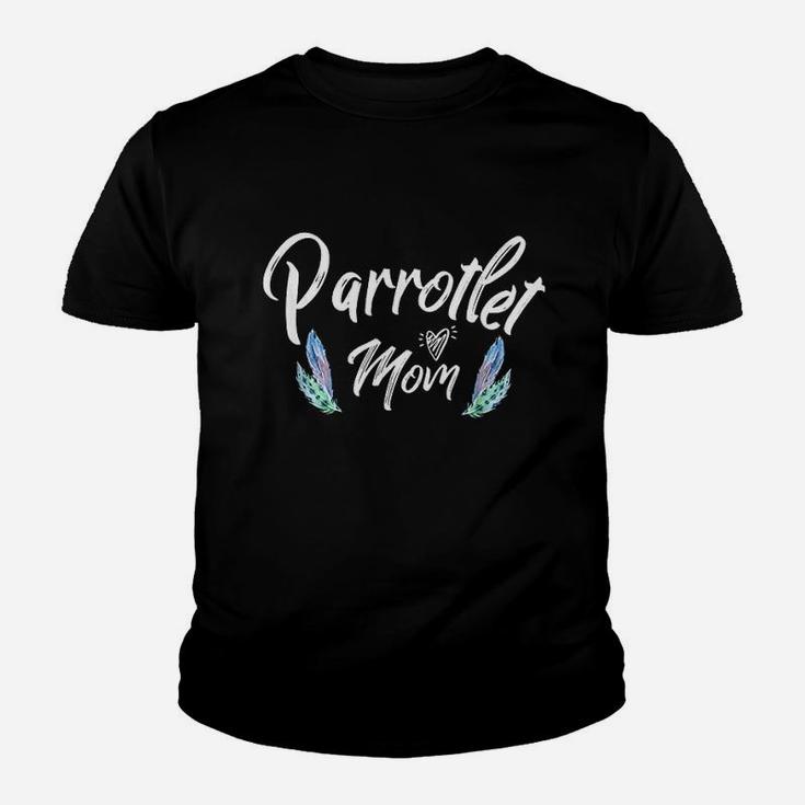 Parrotlet Mom With Parrot Youth T-shirt