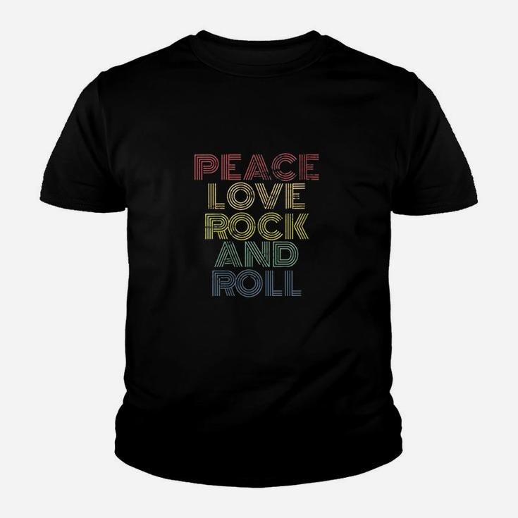 Peace Love Rock And Roll Youth T-shirt