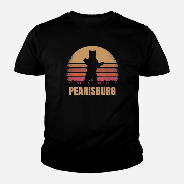 Pearisburg Virginia Vintage Bear Va Distressed Retro Youth T-shirt
