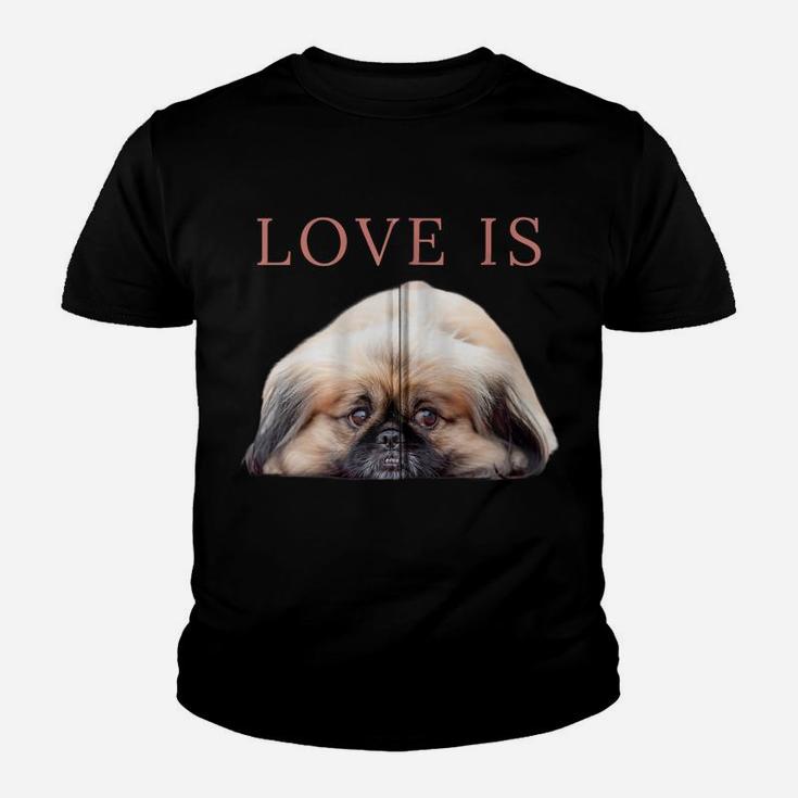 Pekingese Shirt Dog Mom Dad Pekinese Clothes Love Pet Tee Zip Hoodie Youth T-shirt