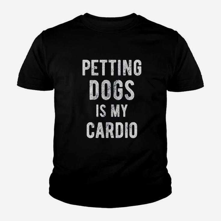 Petting Dogs Is My Cardio Youth T-shirt