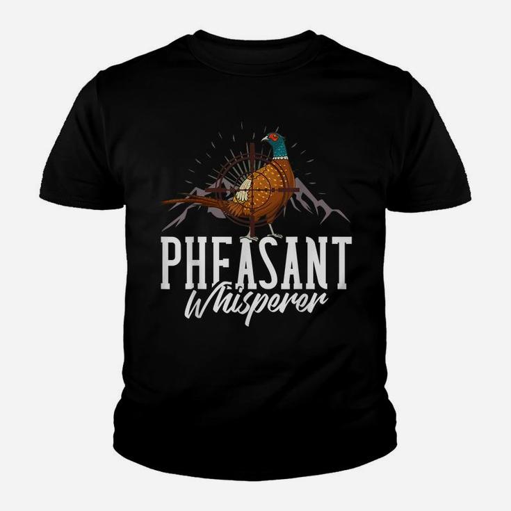 Pheasant Hunting Bird Hunter Season Youth T-shirt
