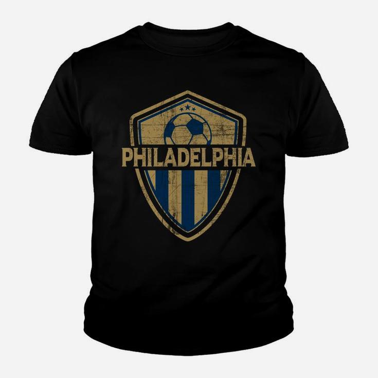 Philadelphia Soccer Jersey Distressed Badge Edition Sweatshirt Youth T-shirt