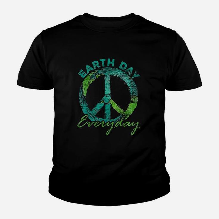 Piece Everyday Earth Day Youth T-shirt