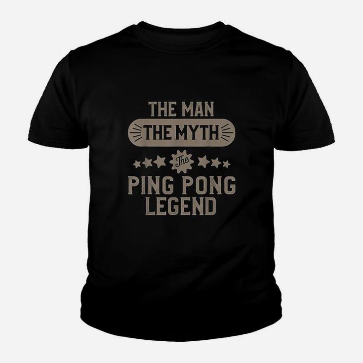 Ping Pong For Men Funny Table Tennis Gift Youth T-shirt