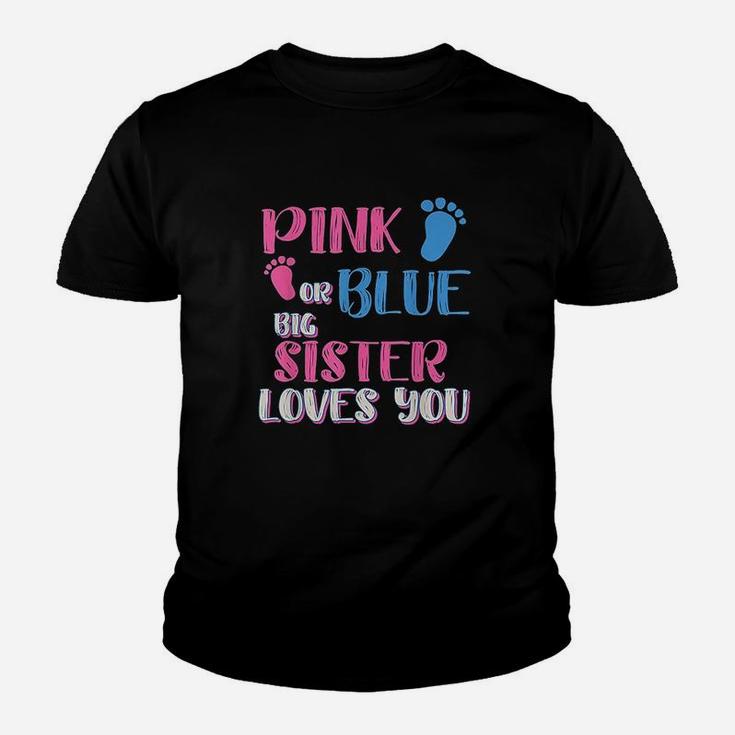 Pink Or Blue Gender Reveal Youth T-shirt