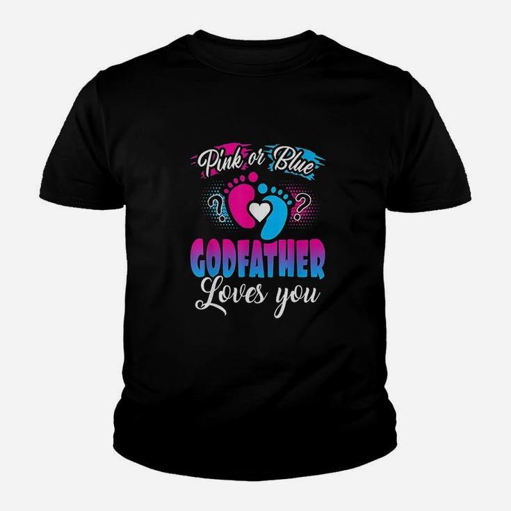 Pink Or Blue Godfather Loves You Youth T-shirt
