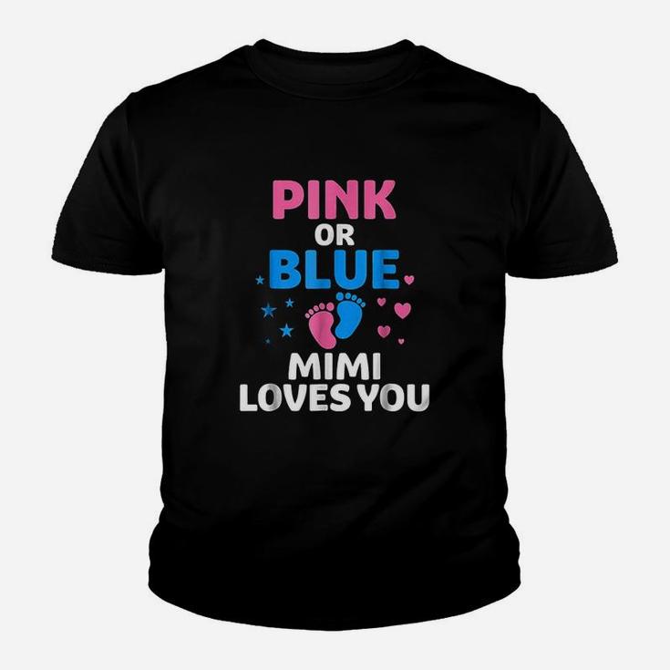 Pink Or Blue Mimi Loves You Youth T-shirt