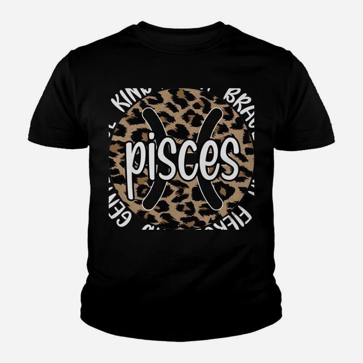 Pisces Zodiac Sign Pisces Horoscope Astrology Youth T-shirt