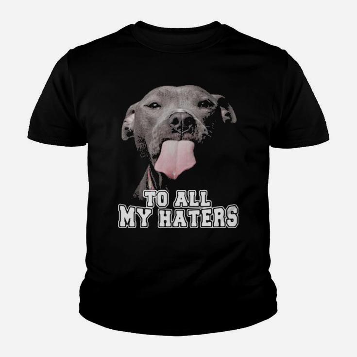 Pitbull To All My Haters Youth T-shirt