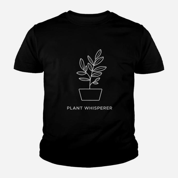 Plant Whisperer Witty Cute Gardener Gift Youth T-shirt