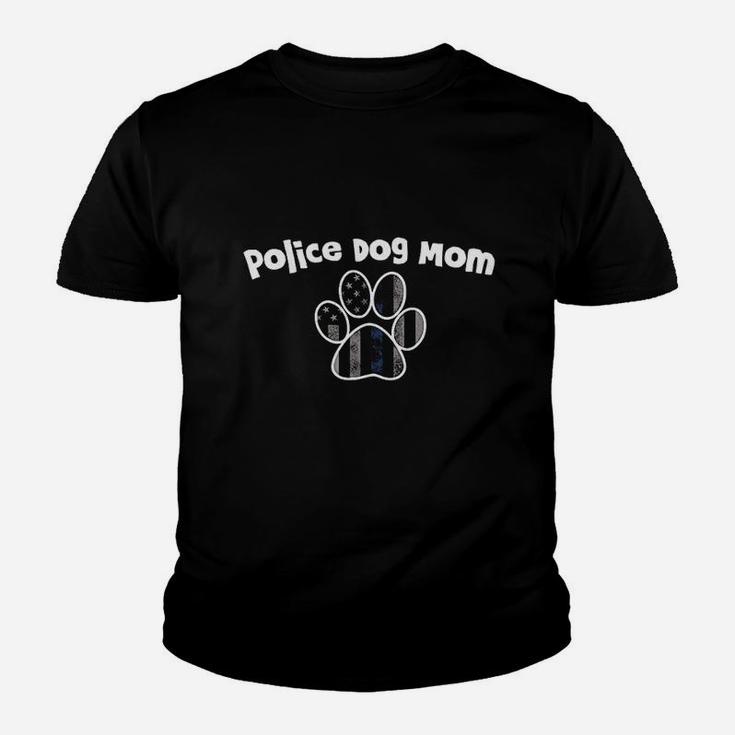 Police Dog Mom Youth T-shirt