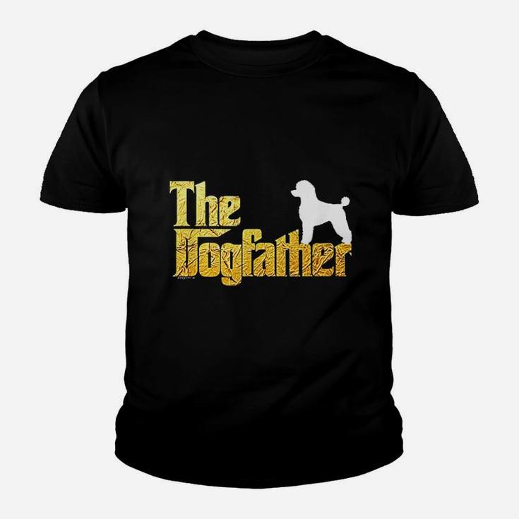 Poodle The Dogfather Youth T-shirt
