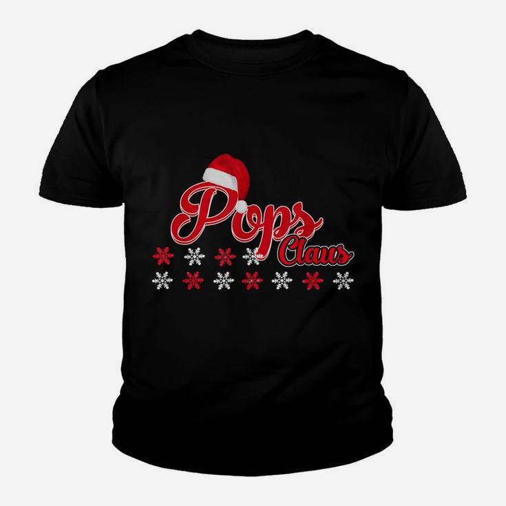 Pops Claus Matching Family Christmas Pajamas Gifts Youth T-shirt