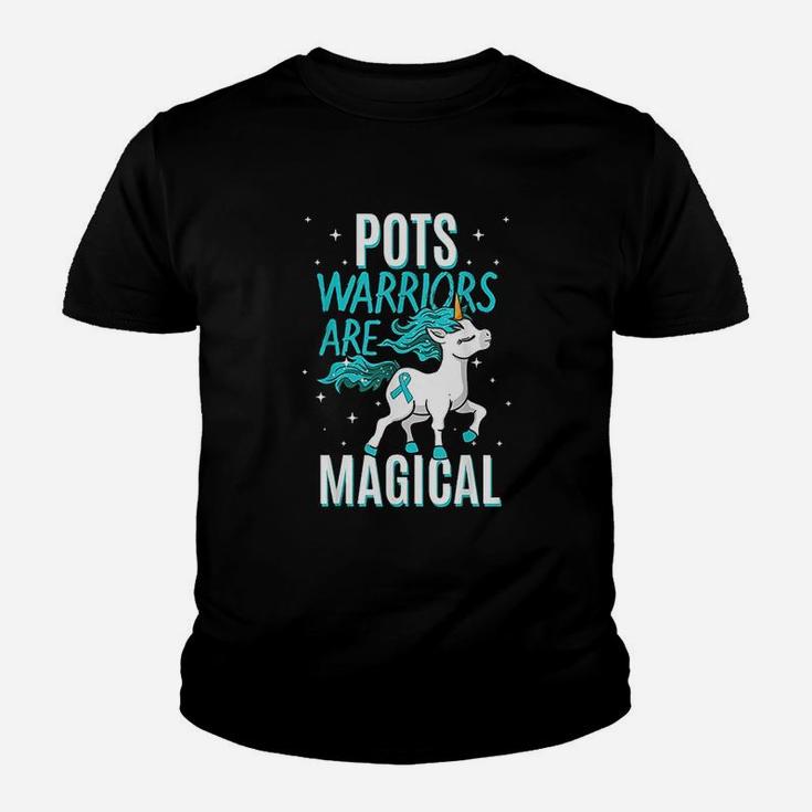 Pots Warrior Magical Unicorn Youth T-shirt