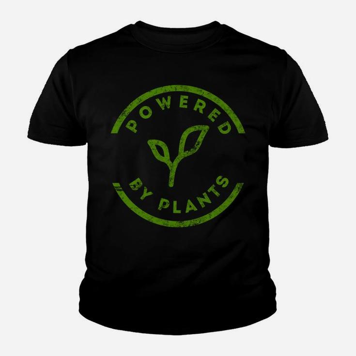 Powered By Plants  Vegan Workout Youth T-shirt
