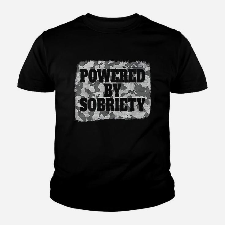 Powered By Sobriety Youth T-shirt