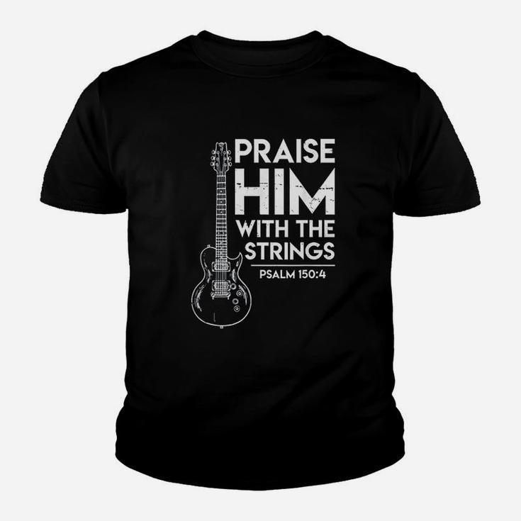Praise Him Electric Guitar Youth T-shirt